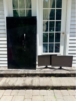 65" Onn Roku TV & MSI Curver Gaming Monitors 144hz for Parts