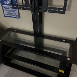 Metal Tv Stand With Shelves 