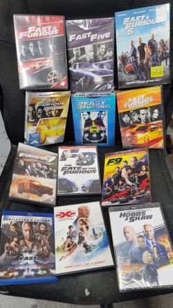 12 Movies Fast & Furious