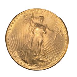 1931-D $20 St Gaudens Double Eagle Gold Coin