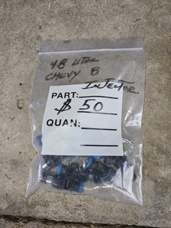 4.8 Chevy Injectors