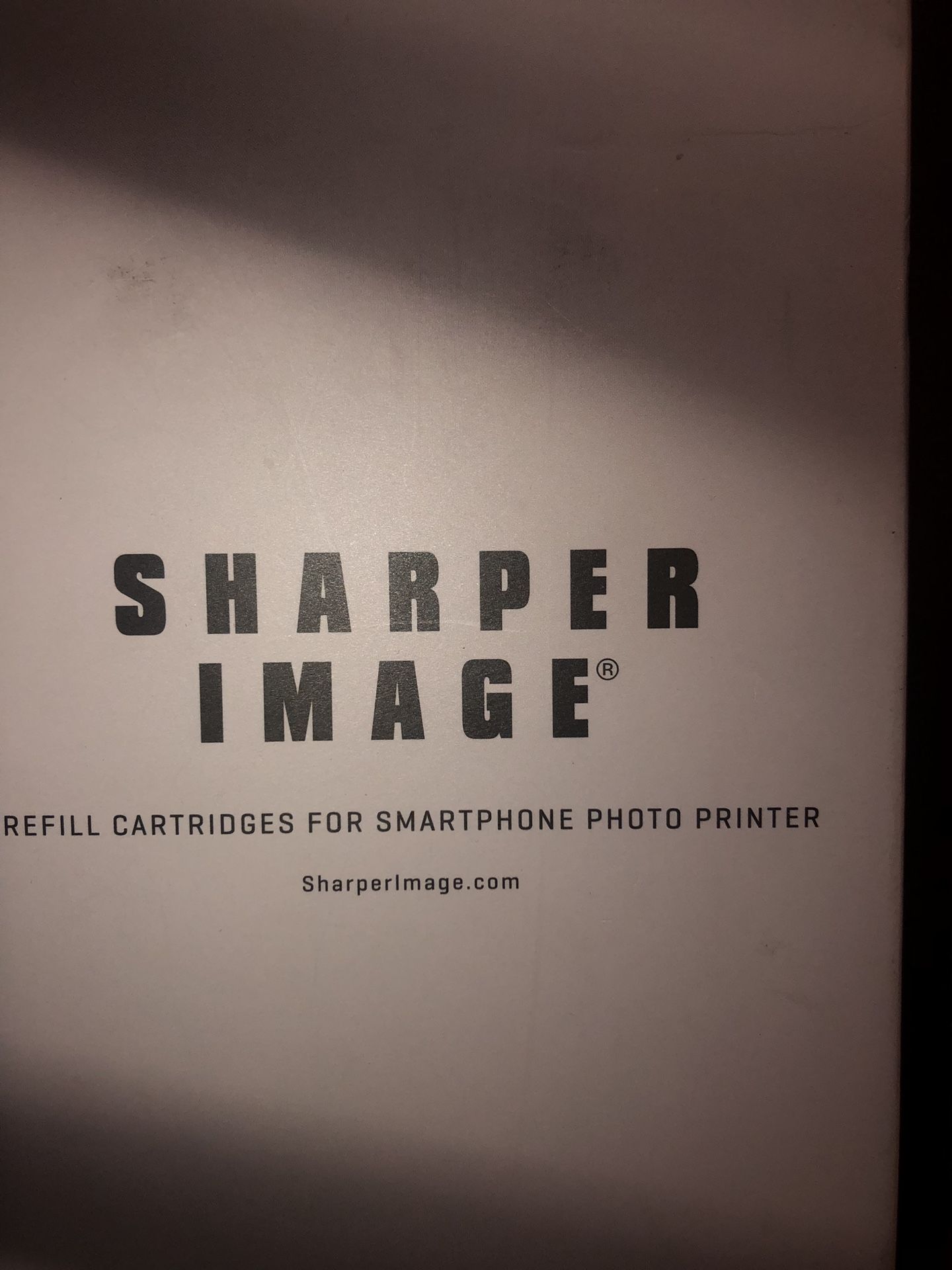 Sharper Image refill cartridge for smartphone photo printer 20$$$ brand new sealed
