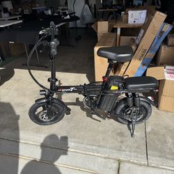 Folding electric E bike New  $250 firm New DriveTron  electric Scooter $275