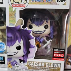Funko Pop One Piece Caesar Clown Exclusive 