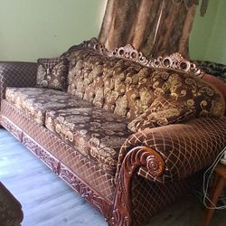 2 Sofas And A Coffee Table. Also Can Sell Separately 