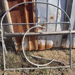 5x5 Gate Featuring The Letter C Featuring 