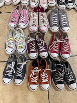Size 1 converse $15 and $20 each