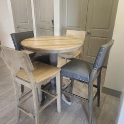 High Top Table And Chairs 