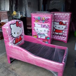 new hello kitty kids children cartoon bed special come visit our store in Paramount 