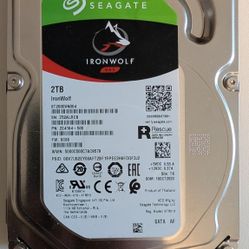 Seagate Ironwolf NAS HDD 2 TB