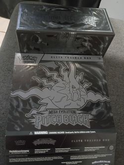 Pokemon cards pitch black complete set elite trainer box