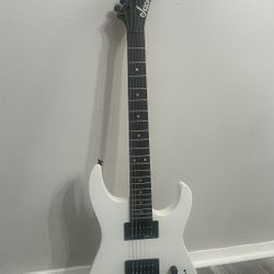 Jackson White Body Electric Guitar 
