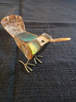 Abalone Shell Bird