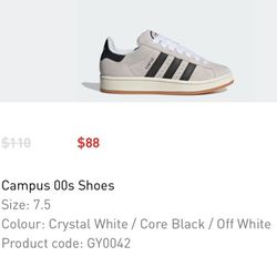 Adidas Campus size 7.5