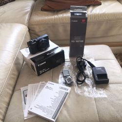 Stunning Boxed Canon PowerShot G7 X MK III Vlogger Kit