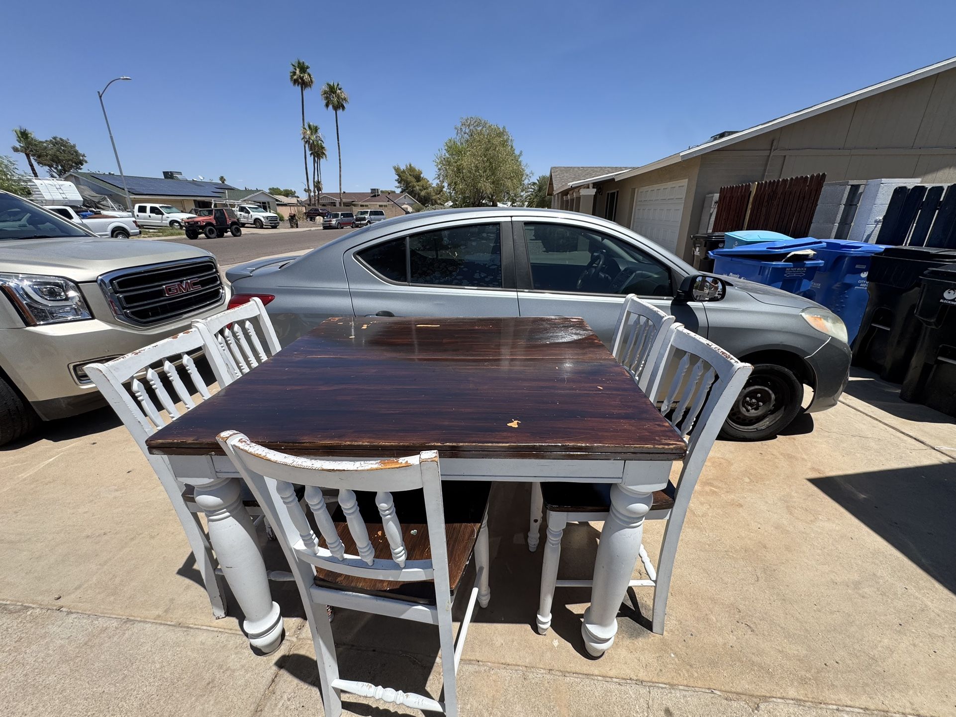 Table And 5 Chairs