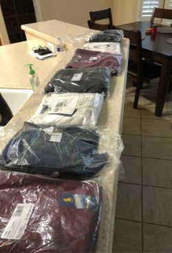 Polo shirts never worn