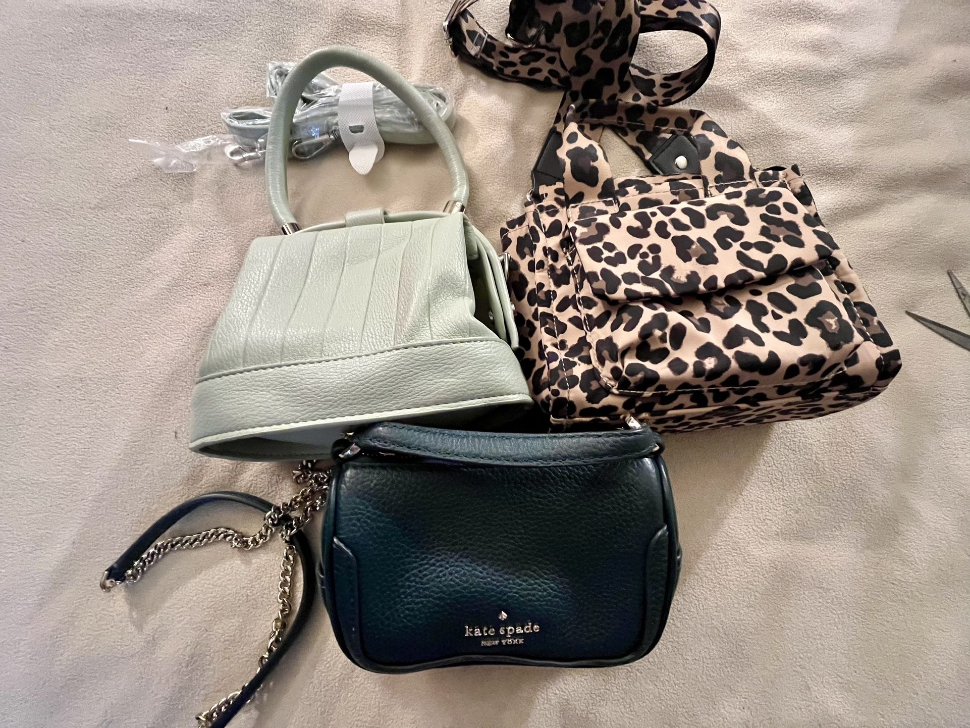 3 small purses, like new