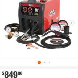 Lincoln Electric
Weld-Pak 180 Amp MIG Flux-Core Wire Feed Welder, 230V, Aluminum Welder with Spool Gun sold separately