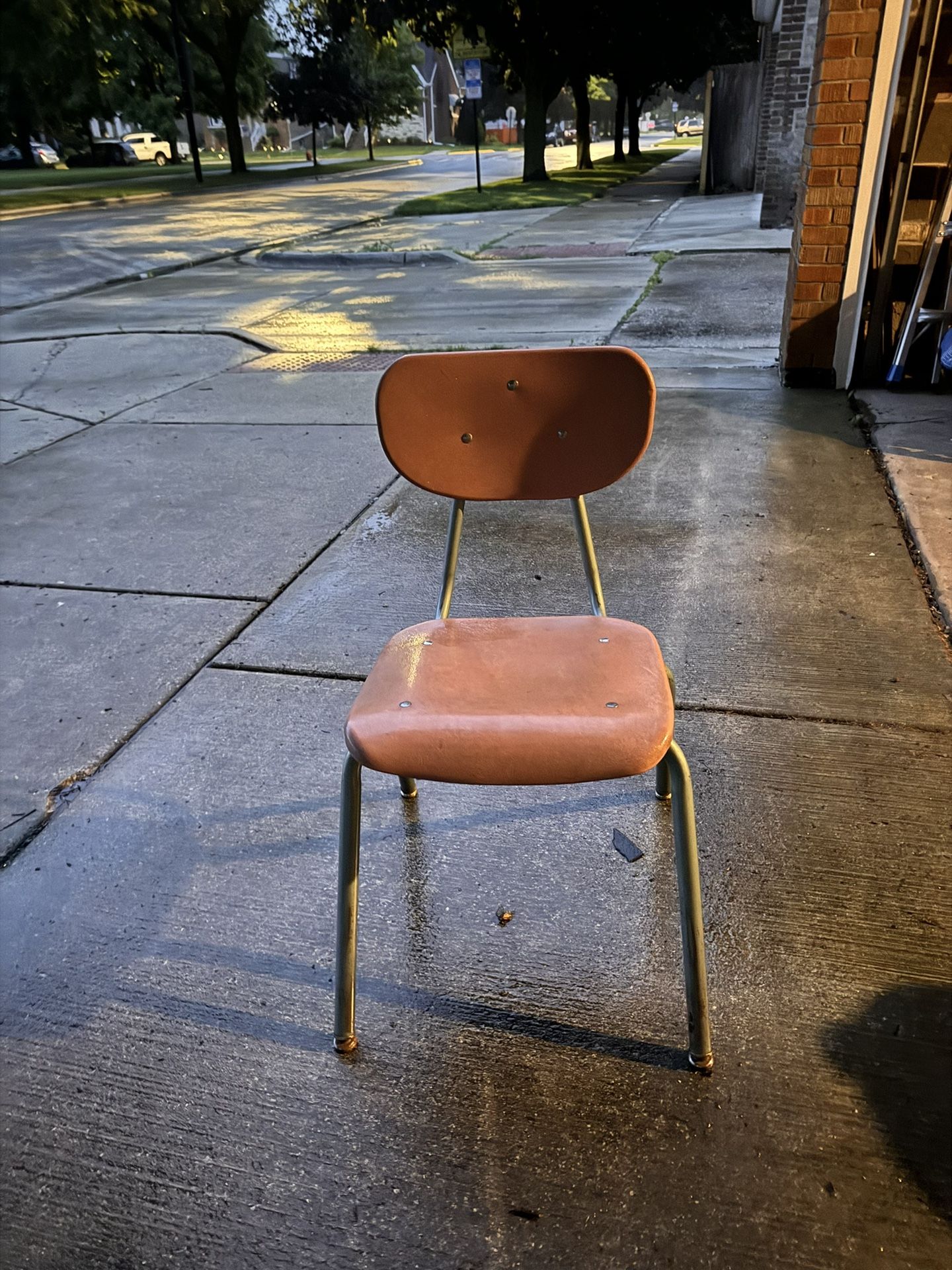 Vintage School Chairs - 7 Available