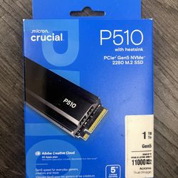 Crucial P510 Gen 5 NVMe
