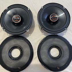 Infinity REF-6532EX Reference 6.5 Inch Two-Way Coaxial Shallow Mount Car Audio Speakers