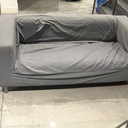 Gray Modern Loveseat – $25 Each / $50 for Both (Pickup Only)