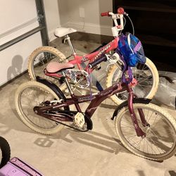 Schwinn Stardust 16” Girls Bike – Needs Front Tire