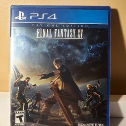 Brand New Sealed Final Fantasy XV Day One Edition Playstation 4 PS4