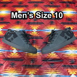 DC Shoe Court Graffik Gray Men’s Size 10 300529 Skateboarding Shoes