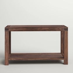 50” Solid Wood Console Table