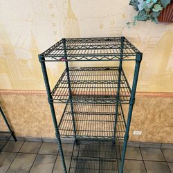 4 Tier MetroSeal Epoxy Coated Antimicrobial Commercial Kitchen Quality Wire Metro Rack