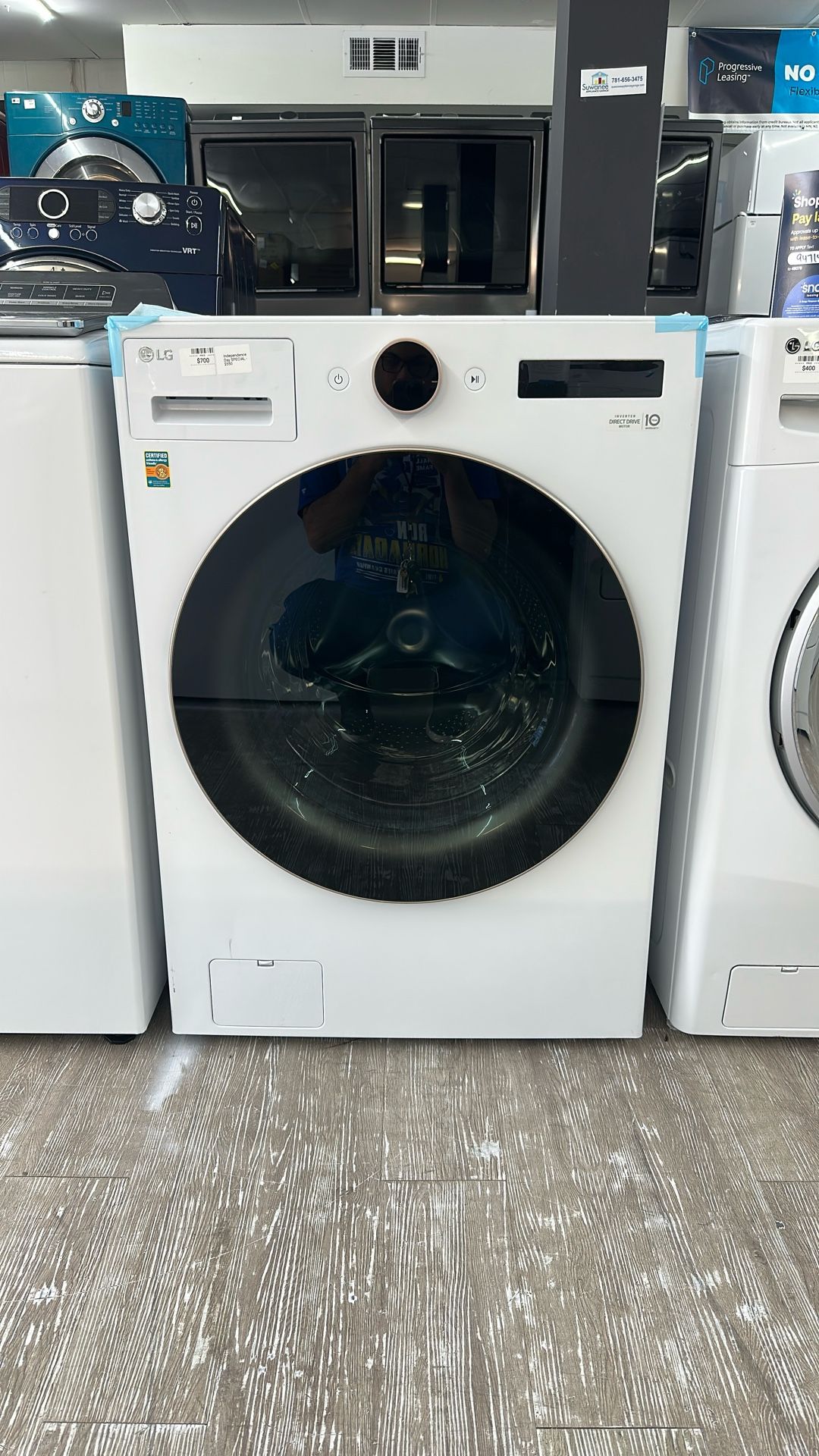 LG Front Load Washer With TurboWash360