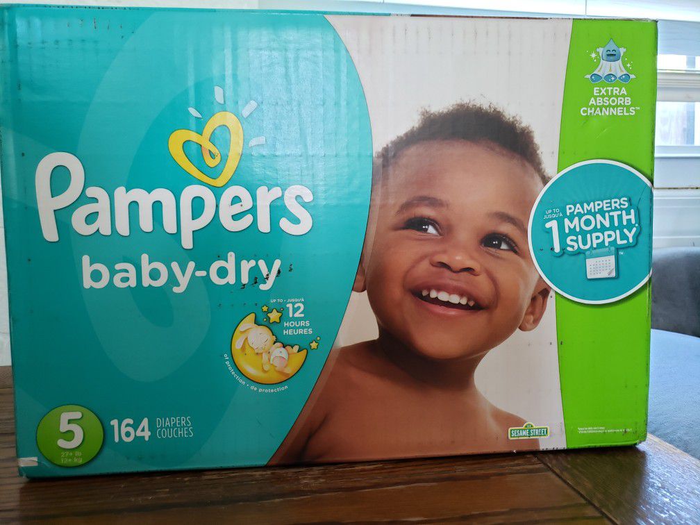 New pampers diapers
