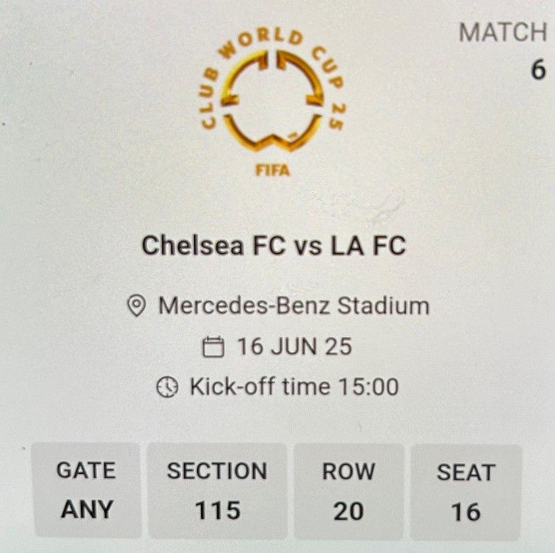 Atlanta Soccer Match Chelsea Fc Vs La