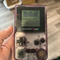 Nintendo Gameboy Color Atomic Purple 