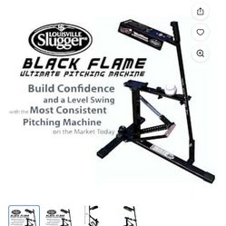 Black Flame, Pitching Machine (Softball Baseball)