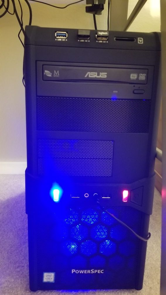 Powerspec G151 i5 3.40GHz