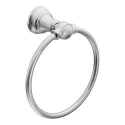 Moen YB8486CH Weymouth Bathroom Hand Towel Ring, Chrome