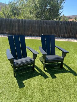 Polywood Modern Curveback Adirondack Chairs