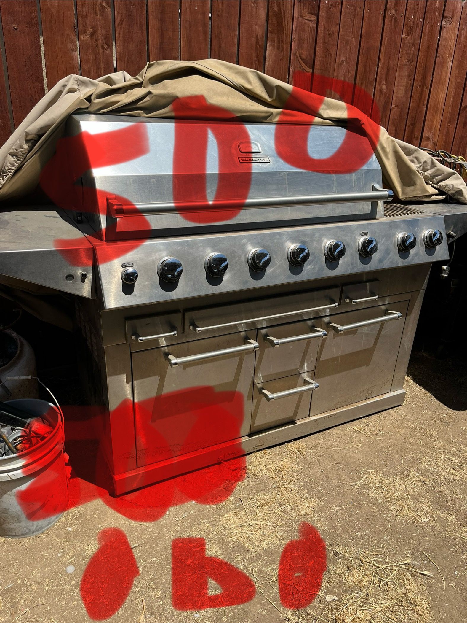 Asador De 8 Quemadores