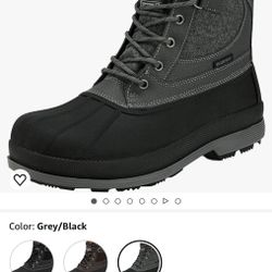 NORTIV 8 Men's Waterproof Winter Snow Boots Men’s 11 Brand New In Box 