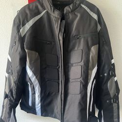 Motorcycle Jacket With Protection Pads New 
