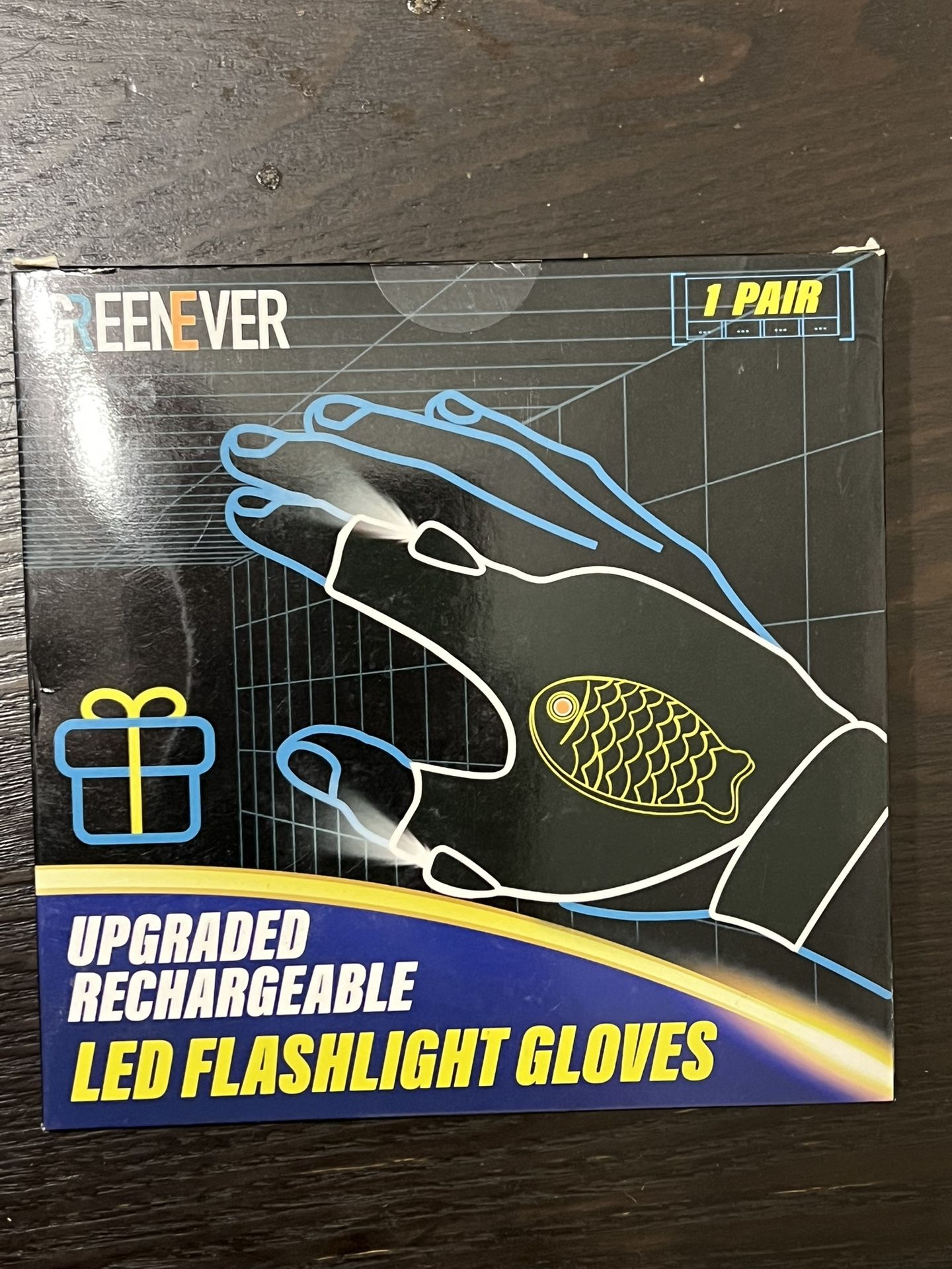 Rechargeable Flashlight Gloves