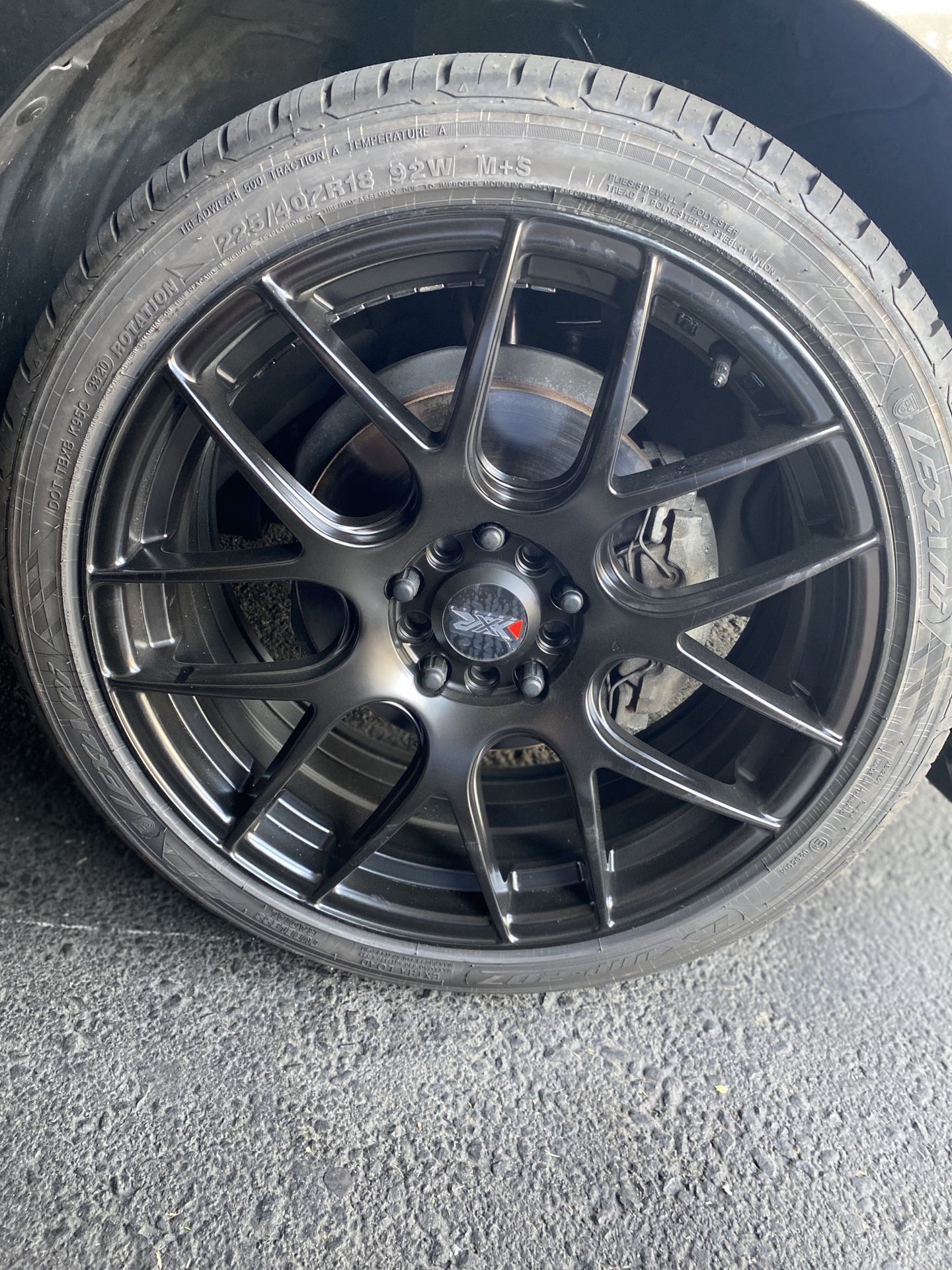 18 “ rims with wheels new