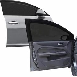 Car Window Screen Up To 22"X42", Elastic Mesh