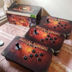 Each Is $300 with 1 Game matching. PS5 PS4 PS3 Xbox 360 Xbox Series X S Xbox One S X. Mortal Kombat arcade stick limited edition. Brand new conditions