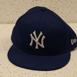 NY Yankees Blue New Era Fitted Hat