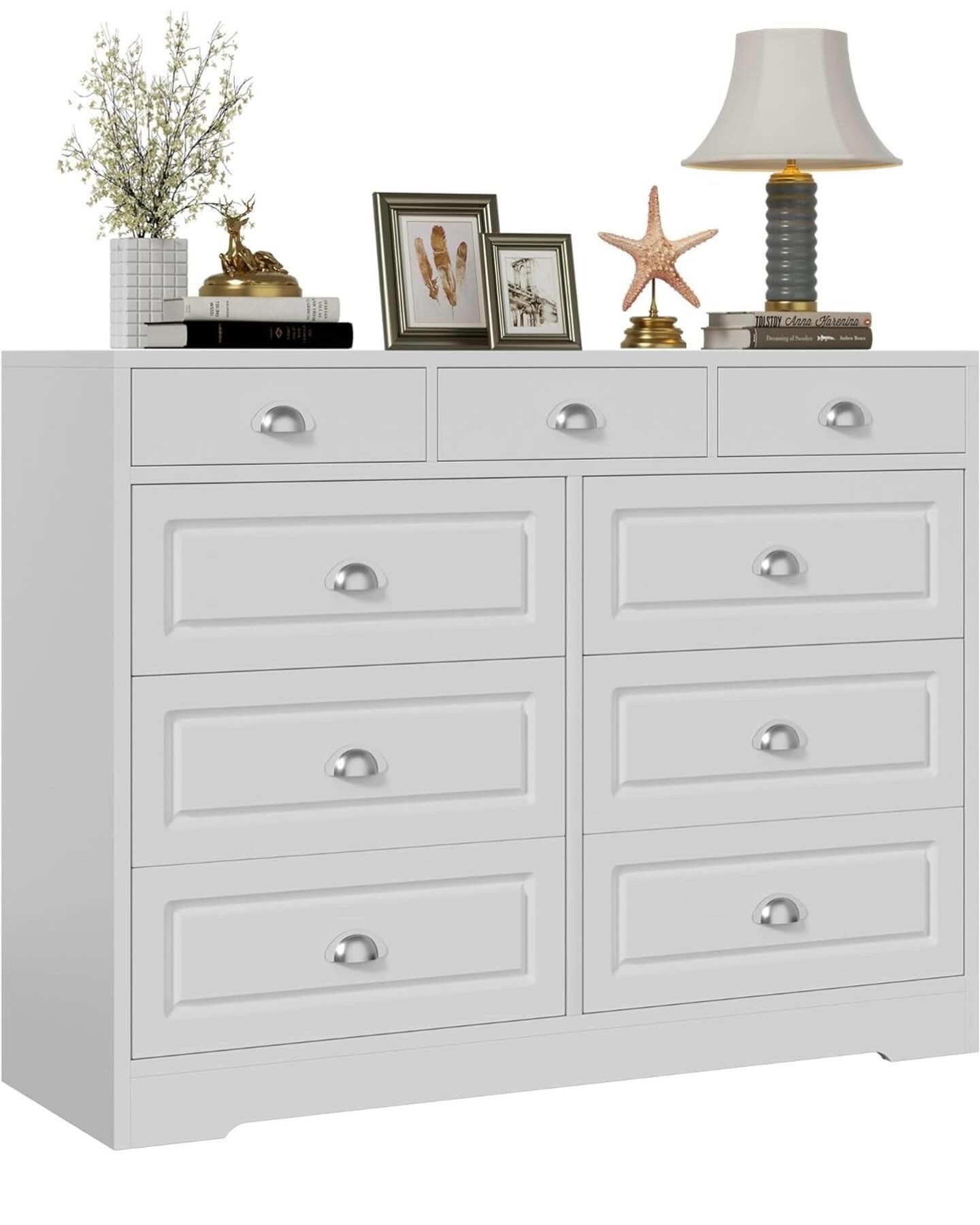 White Dresser In Box New