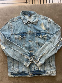 Jean jacket size medium men’s $15